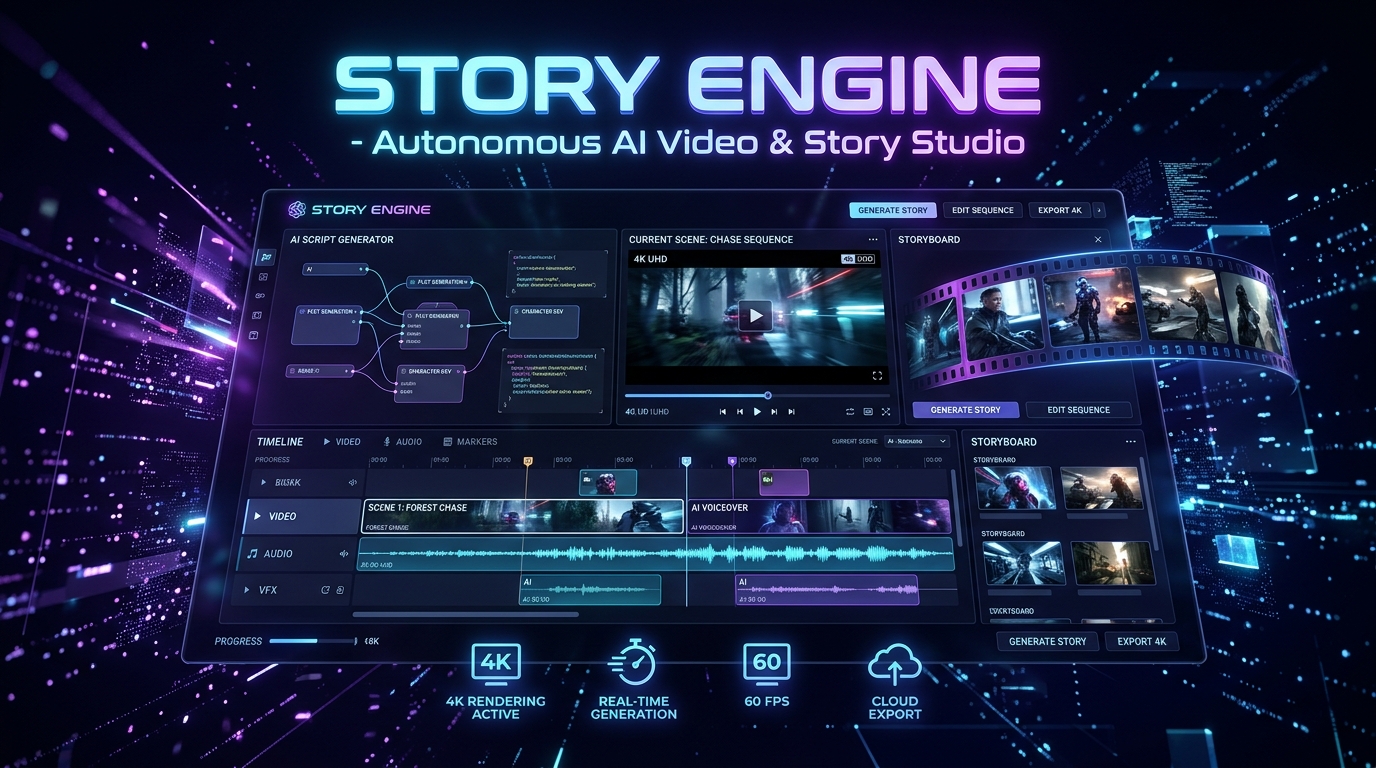 Story Engine Autonomous AI Video Studio
